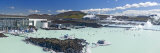 Tourists at a Spa Lagoon, Blue Lagoon, Reykjavik, Iceland Photographic Print by Panoramic Images 