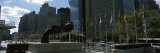 Government Building in City, United Nations Building, Manhattan, New York City, New York State, USA Fotografie-Druck von Panoramic Images 