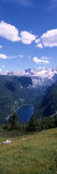 Alpine Lake Surrounded by Mountains, Lake Gosau, Dachstein Mountains, Upper Austria, Austria Photographic Print by Panoramic Images 