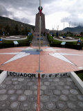 Middle of the World Monument, Mitad Del Mundo, Quito, Ecuador Photographic Print
