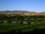 Park in a City, Ann Morrison Park, Boise, Ada County, Idaho, USA Photographic Print