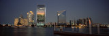Buildings at the Waterfront, National Bank of Dubai, Dubai Creek, Dubai, United Arab Emirates Photographic Print by Panoramic Images 