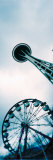 Tower and a Ferris Wheel, Space Needle, Seattle Center, Queen Anne Hill, Seattle, Washington State Photographic Print by Panoramic Images 
