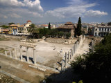 Ruins of an Agora with a Mosque, Fethiye Mosque, Roman Agora, Athens, Attica, Greece Photographic Print