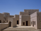 Rooms Inside the Castle at Jaalan Bani Bu Hasan Photographic Print by John Warburton-lee
