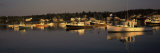 Boats Moored at a Harbor, Bass Harbor, Hancock County, Maine, USA Photographic Print by Panoramic Images 