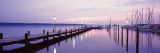 Pier over a Lake, Lake Starnberg, Munich, Bavaria, Germany Photographic Print by Panoramic Images 