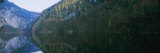 Lake in Front of Mountains, Lake Toplitz, Salzkammergut, Austria Photographic Print by Panoramic Images 