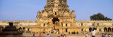 Tourists in Front of a Temple, Brihadeeswarar Temple, Thanjavur, Tamil Nadu, India Photographic Print by Panoramic Images 