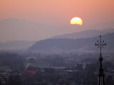 Ljubljiana Sunset, Slovenia Photographie par Christian Kober