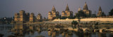 Temples at the Waterfront, Betwa River, Orchha, Tikamgarh District, Madhya Pradesh, India Photographic Print by Panoramic Images 