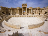 Theatre in the Spectacular Ruined City of Palmyra, Syria Photographic Print by Julian Love
