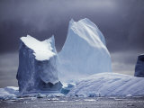 Grandidier Channel, Pleneau Island, Grounded Iceberg, Antarctica Photographic Print by Allan White