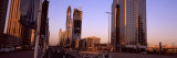 Traffic on the Road, Sheikh Zayed Road, Dubai, United Arab Emirates Photographic Print by Panoramic Images 