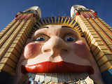 The Smiling Face Entrance to Luna Park at Lavendar Bay on Sydney North Shore, Australia Photographic Print by Andrew Watson