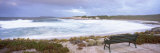 View of a Bench on the Beach, Salmon Beach, Esperance, Western Australia, Australia Photographic Print by Panoramic Images 