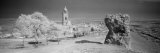Ruined Structure with a Church in the Background, Medina Sidonia, Cadiz, Andalusia, Spain Photographic Print by Panoramic Images 