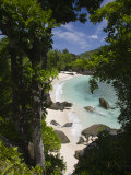 Seychelles, Mahe Island, Port Launay Marine National Park Photographie par Walter Bibikow