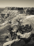 Utah, Moab, Canyonlands National Park, Grand View Overlook, Winter, USA Photographic Print by Walter Bibikow