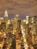 Chrysler Building and Midtown Manhattan Skyline, New York City, USA Photographic Print by Jon Arnold