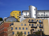 Modern Architecture Mixes with Old Along the South Bank of the Thames Near Tate Photographic Print by Julian Love