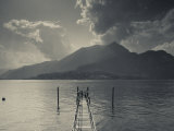 Lombardy, Lakes Region, Lake Como, Bellagio, Grand Hotel Villa Serbelloni, Lakefront, Italy Photographic Print by Walter Bibikow