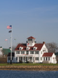 New York, Long Island, Montauk, Us Coast Guard Station, USA Photographie par Walter Bibikow