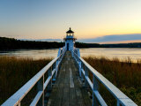 Maine, Doubling Point Lighthouse, USA Photographic Print by Alan Copson