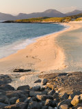 Sunset on Borve Beach, Isle of Harris, Hebrides, Scotland, UK Photographic Print by Nadia Isakova