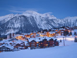 Courchevel 1850 Ski Resort in the Three Valleys, Les Trois Vallees, Savoie, French Alps, France Photographic Print by Gavin Hellier