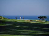 Golfers Play on the Championship Course, Algarve, Portugal Photographic Print by Ian Aitken