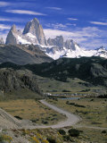 Mount Fitzroy, Patagonia, Argentina Photographie par Walter Bibikow