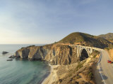 California, Big Sur Pacific Coastline, Bixby Bridge and Highway 1, USA Photographic Print by Michele Falzone