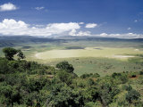 World Famous Ngorongoro Crater, 102-Sq Mile Crater Floor Is Wonderful Wildlife Spectacle, Tanzania Photographic Print by Nigel Pavitt