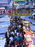 Hong Kong, Kowloon, Mongkok, Fa Yuen Street Market, China Photographic Print by Peter Adams