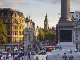 Big Ben, Whitehall and Trafalgar Sqaure, London, England Photographic Print by Jon Arnold