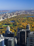 Uptown Manhattan and Central Park from the Viewing Deck of Rockerfeller Centre, New York City Photographic Print by Gavin Hellier