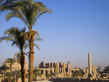 Panorama over the Sprawling Ruins of Karnak Temple, Luxor Photographic Print by Julian Love