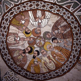 Rock-Hewn Church of Abune Yemata in Gheralta Mountains, Renowned for its Murals, Ethiopia Fotografisk tryk af Nigel Pavitt