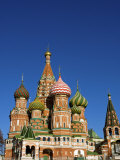 Moscow, Red Square, St Basil's Cathedral, Russia Photographic Print by Nick Laing