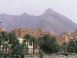 Nakhl Fort Stands in Foothills of Western Hajar Mountains Photographic Print by John Warburton-lee