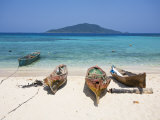 Bay Islands, Cayos Cochinos, Chachauate Caye, Honduras Fotografie-Druck von Jane Sweeney