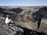 Top of the Diharo Wadi in the Dixam Area of the Haghir Mountains, Socotra Island Photographic Print by Nigel Pavitt
