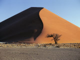 The Dunes at Sesriem in Namib-Naukluft Park, Breathtakingly Beautiful, Namibia Photographic Print by Nigel Pavitt