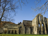 Denbighshire, Llangollen, the Striking Remains of Valle Crucis Abbey, Wales Photographic Print by John Warburton-lee