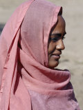 Nubian Women Wear Bright Dresses and Headscarves Even Though They are Muslims Photographic Print by Nigel Pavitt