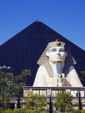 Nevada, Las Vegas, Luxor Casino Pyramid and Sphinx, USA Photographic Print by Christian Kober
