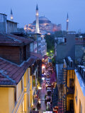Hagia Sophia, Sultanahmet District, Istanbul, Turkey Photographie par Peter Adams