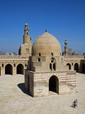 Courtyard of Ibn Tulun Mosque, the Largest and One of Oldest Mosques in Cairo, Egypt Photographic Print by Julian Love
