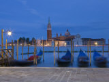 Gondolas, St, Mark's Square, Venice, Italy Photographic Print by Doug Pearson